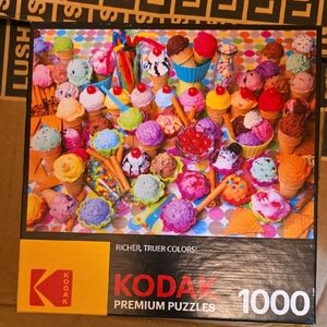 Kodak Premium Puzzles 1000 Pieces - Colorful Ice Cream Delight